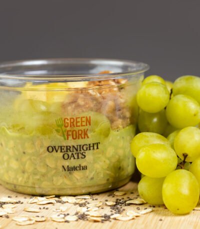 Matcha Overnight Oats — Greenfork, Accra